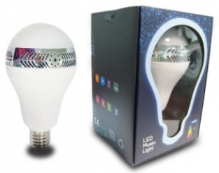 LED E27 - Bulb 10W RGB/WW Bluetooth Speaker